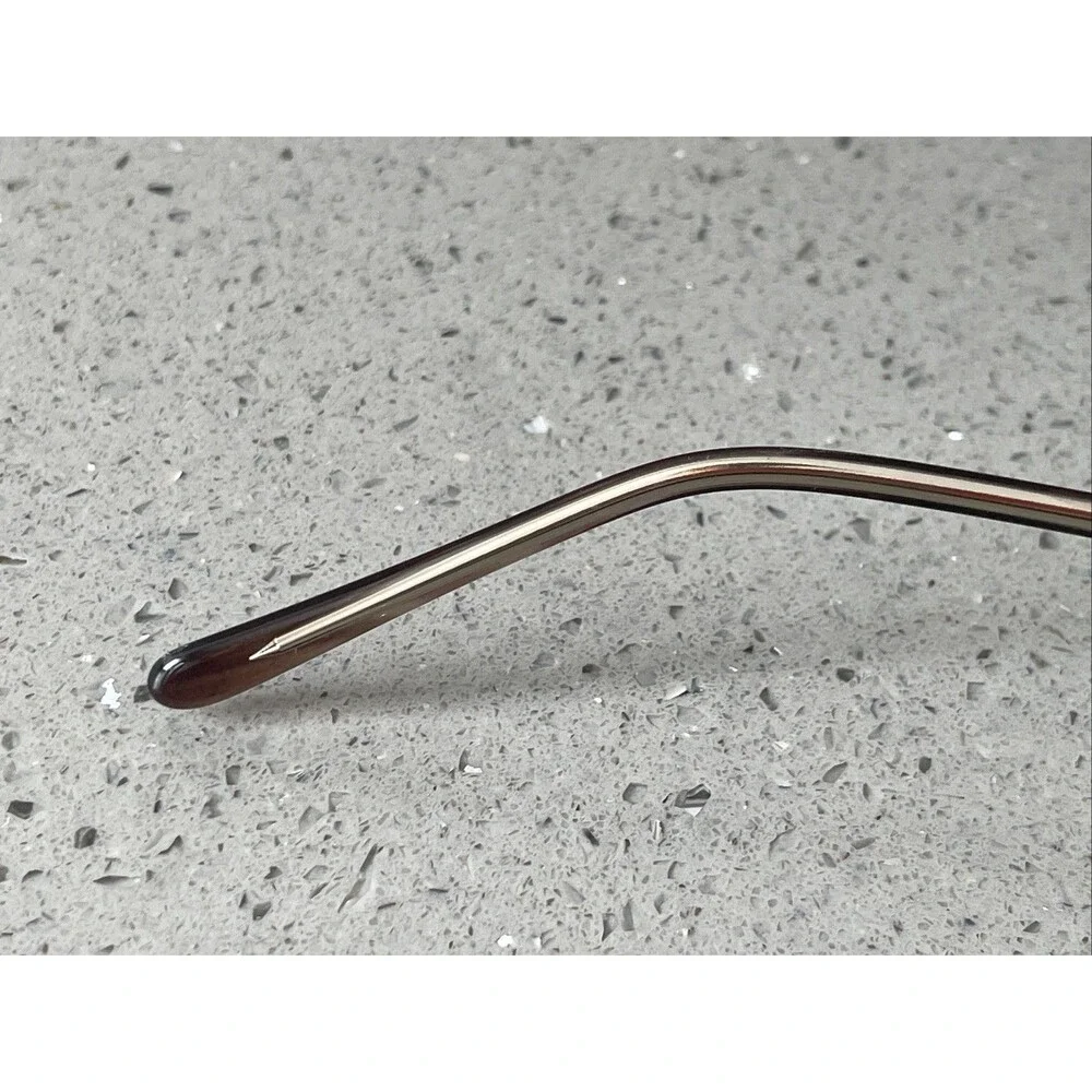 ZIMCO EYEGLASSES FRAMES ONLY BROWN / CRYSTAL S317 FULL RIM BRN/CRYST